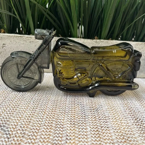 Avon Other Vintage Avon Black Motorcycle Cologne Decanterfull